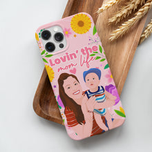 Load image into Gallery viewer, Personalized Mom Life Phone Cases
