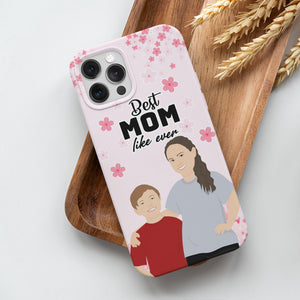 Personalized Best Mom Like Ever Phone Cases