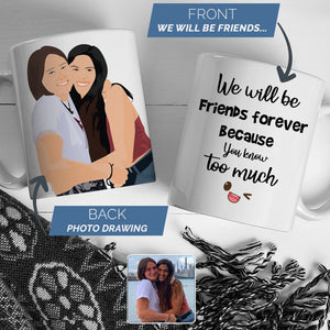 Personalized Mug Best Friends Forever