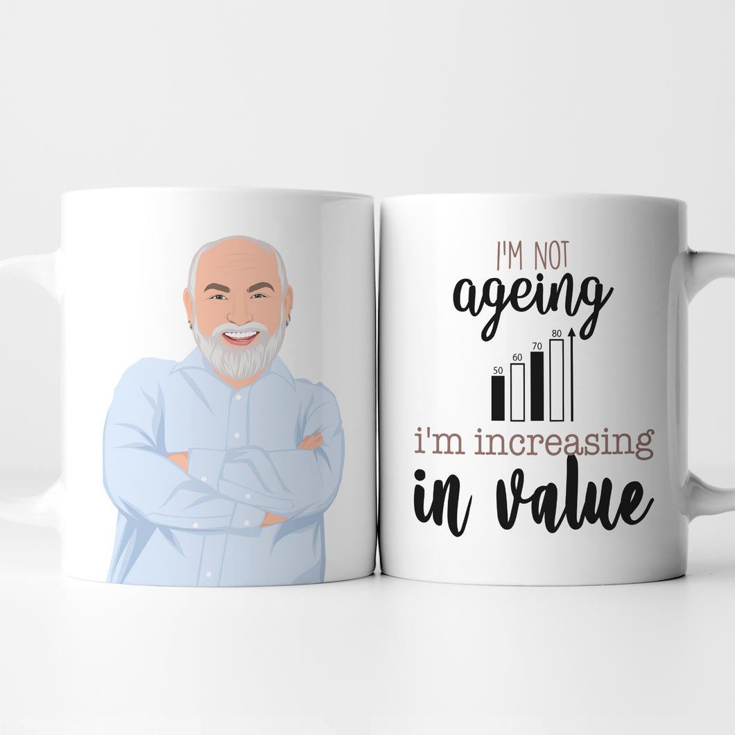 Personalized Mug Increasing in Value