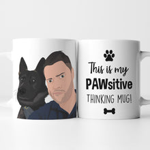 Load image into Gallery viewer, Personalized Pawsitive Dog Photo Mug
