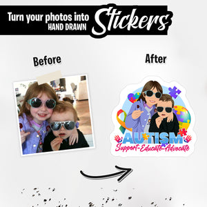 Personalized Stickers for Autism Support