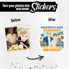 Load image into Gallery viewer, Personalized Stickers for Bond that Can&#39;t Be Broken
