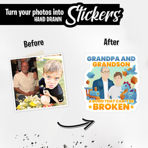 Personalized Stickers for Bond that Can't Be Broken
