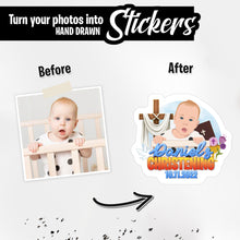 Load image into Gallery viewer, Personalized Stickers for Christening Name
