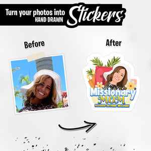 Personalized Stickers for Custom Missionary Mother