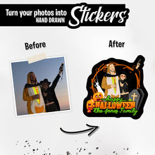 Load image into Gallery viewer, Personalized Stickers for Happy Halloween Family
