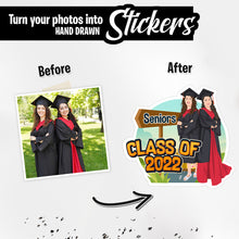 Load image into Gallery viewer, Personalized Stickers for High School Seniors
