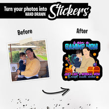 Load image into Gallery viewer, Personalized Stickers for Im a Gaming Mom
