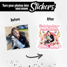 Load image into Gallery viewer, Personalized Stickers for Paralegal and Dog Mom
