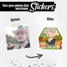 Load image into Gallery viewer, Personalized Stickers for Proud Farmer
