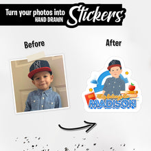 Load image into Gallery viewer, Personalized Stickers for This Belongs To 
