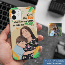 Load image into Gallery viewer, Personalized This Boy Stole My Heart Phone Cases
