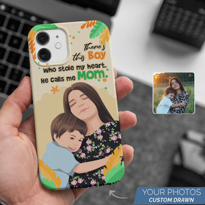 Personalized This Boy Stole My Heart Phone Cases