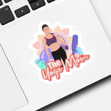 Load image into Gallery viewer, Personalized Yoga Mom Sticker designs customize for a personal touch
