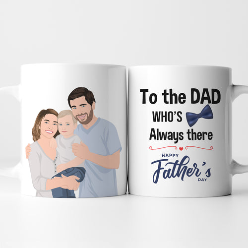 dad the myth the legend mug