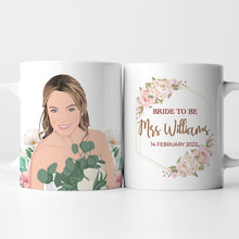 Load image into Gallery viewer, Personalized bride and groom coffee mugs
