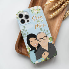 Load image into Gallery viewer, Personalized custom phone case Soon to be Mrs for a bridal shower
