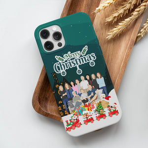 Personalized phone case Merry Christmas