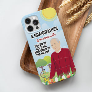 Personalized phone case gift for Grandpa