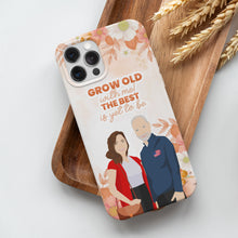 Load image into Gallery viewer, Personalized phone case of the Growing Old Anniversary
