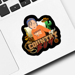 Personalzied country boy  Sticker designs customize for a personal touch