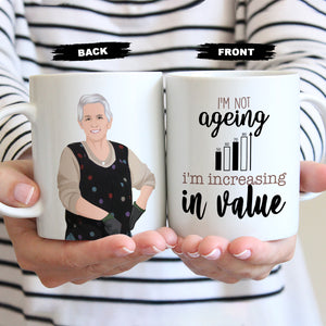 Photo Increasing in Value Coffee Mug Personalized