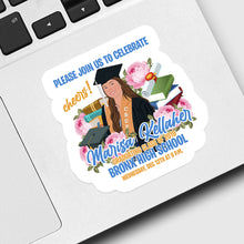 Load image into Gallery viewer, Please Join Us to Celebrate Graduation Sticker designs customize for a personal touch
