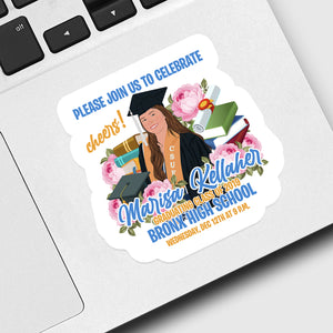 Please Join Us to Celebrate Graduation Sticker designs customize for a personal touch