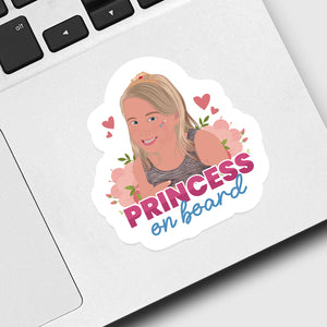 Princess on Board Sticker designs customize for a personal touch