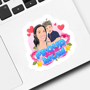 Proud Single Mom Sticker designs customize for a personal touch