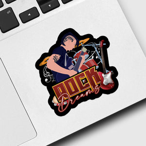Rock Band Sticker designs customize for a personal touch