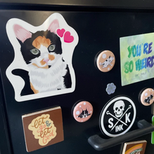 Load image into Gallery viewer, Custom Cat Fridge Magnets
