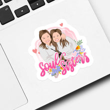Load image into Gallery viewer, Sisters are Forever Sticker designs customize for a personal touch
