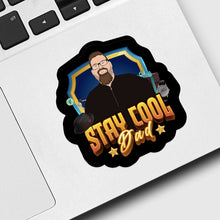 Load image into Gallery viewer, Stay Cool Dad Sticker designs customize for a personal touch
