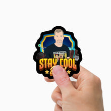 Load image into Gallery viewer, Stay Cool Dad Stickers Personalized
