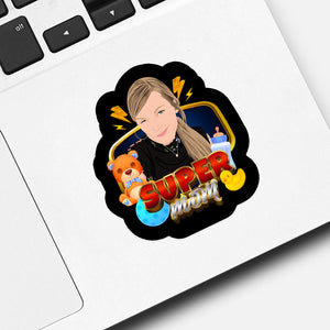 Super Mom  Sticker designs customize for a personal touch