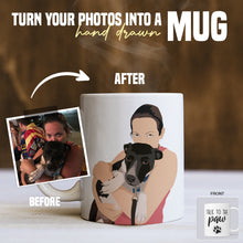 Load image into Gallery viewer, Talk To The Paw Personalized Dog Mug
