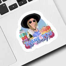 Load image into Gallery viewer, Thank You for Coming Adult Birthday Sticker designs customize for a personal touch
