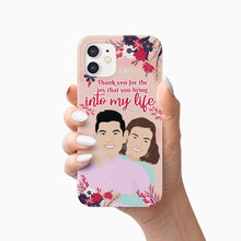 Load image into Gallery viewer, Thank you for the Joy Phone Case Personalized
