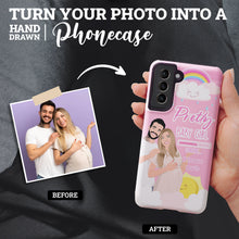 Load image into Gallery viewer, Turn Your Photo in to Custom Design Baby Girl Loading Me Phone Cases
