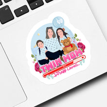 Load image into Gallery viewer, Twin Mom Stress Level Sticker designs customize for a personal touch
