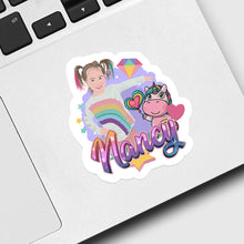 Load image into Gallery viewer, Unicorn Children&#39;s Sticker designs customize for a personal touch
