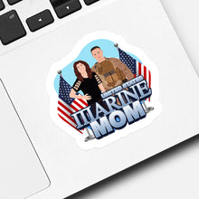 Load image into Gallery viewer, United States Marine Mom Sticker designs customize for a personal touch
