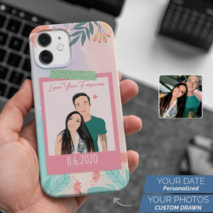 Custom phone case personalized Love You Forever