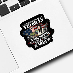 Veteran Mom  Sticker designs customize for a personal touch