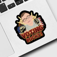 Load image into Gallery viewer, Voting Rocks Sticker designs customize for a personal touch
