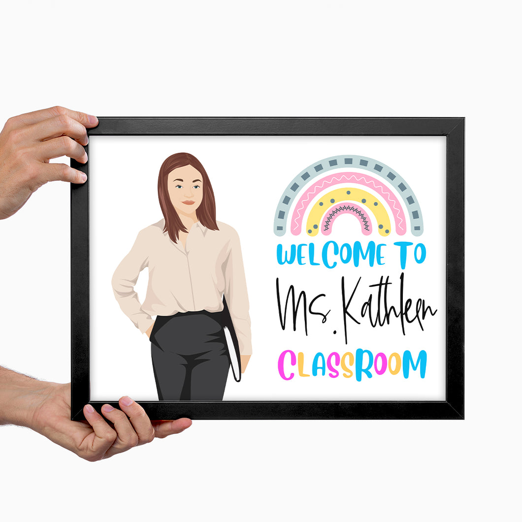 Welcome to Classroom Picture Frame Personalized
