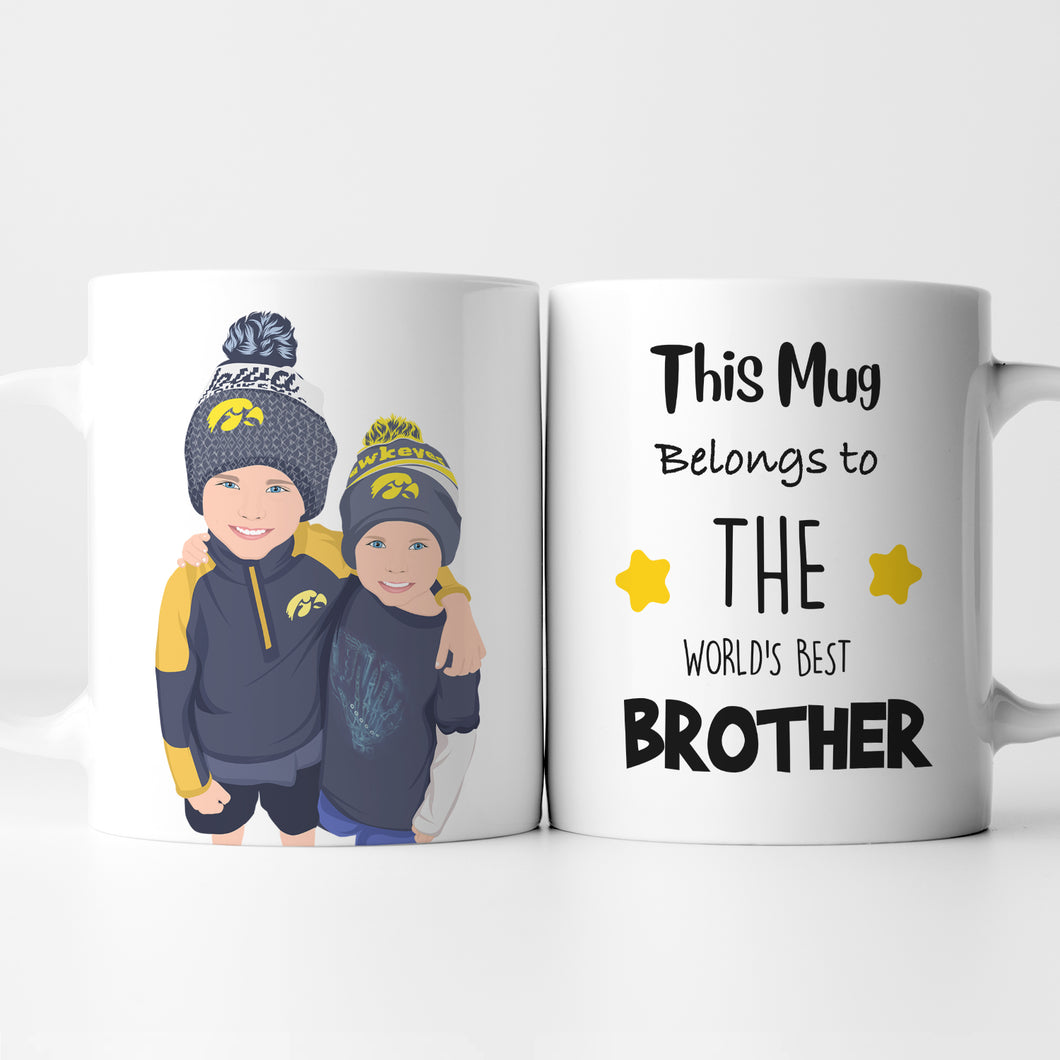 Worlds Best Brother Mugs