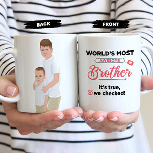 Your favorite brother needs this one of a kind coffee mug